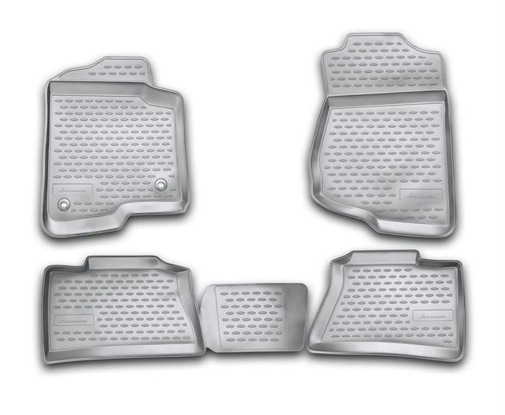 Novline 2007-2013 Chevrolet Silverado 1500-2500HD-3500HD Black Floor Mats