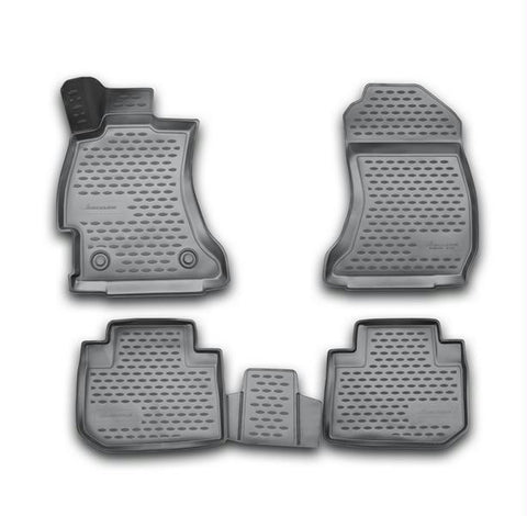 Novline 2014-2015 Subaru Forester Black Floor Mats
